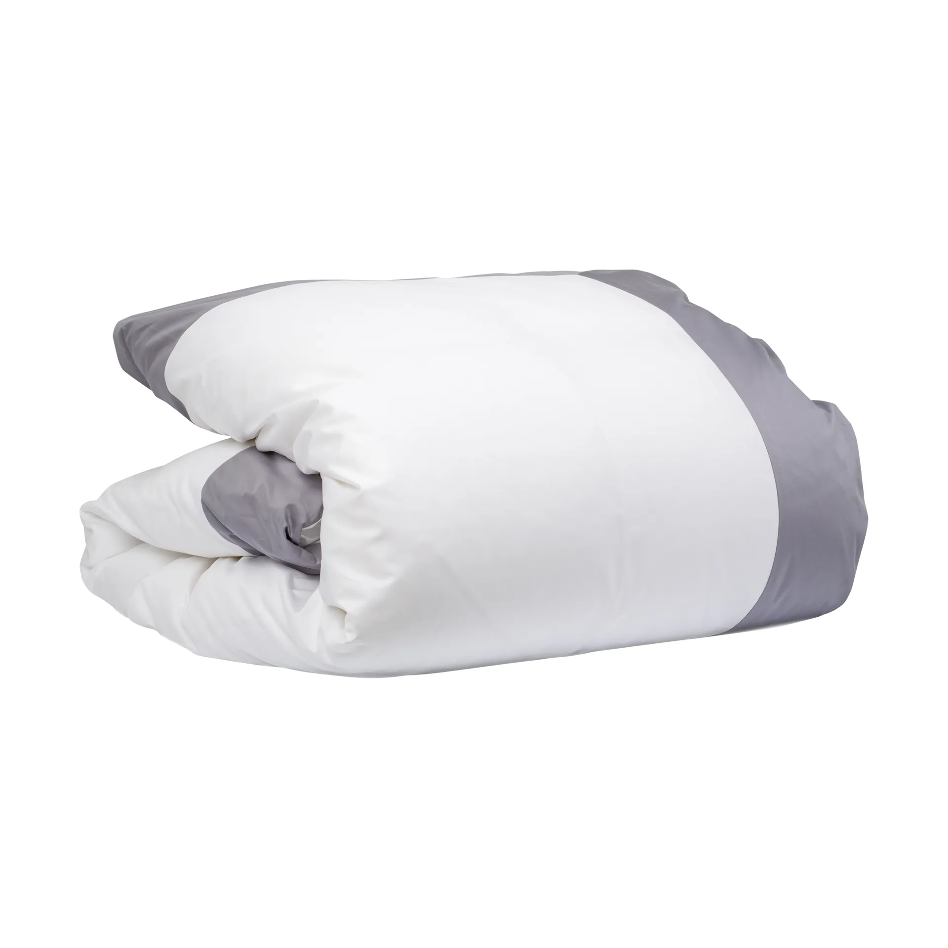 Housse de couette Sobrio, Gris, 220x220 cm Mille Notti