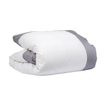 Housse de couette Sobrio - Gris, 220x220 cm - Mille Notti