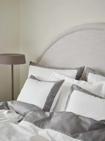 Housse de couette Sobrio - Gris, 220x220 cm - Mille Notti