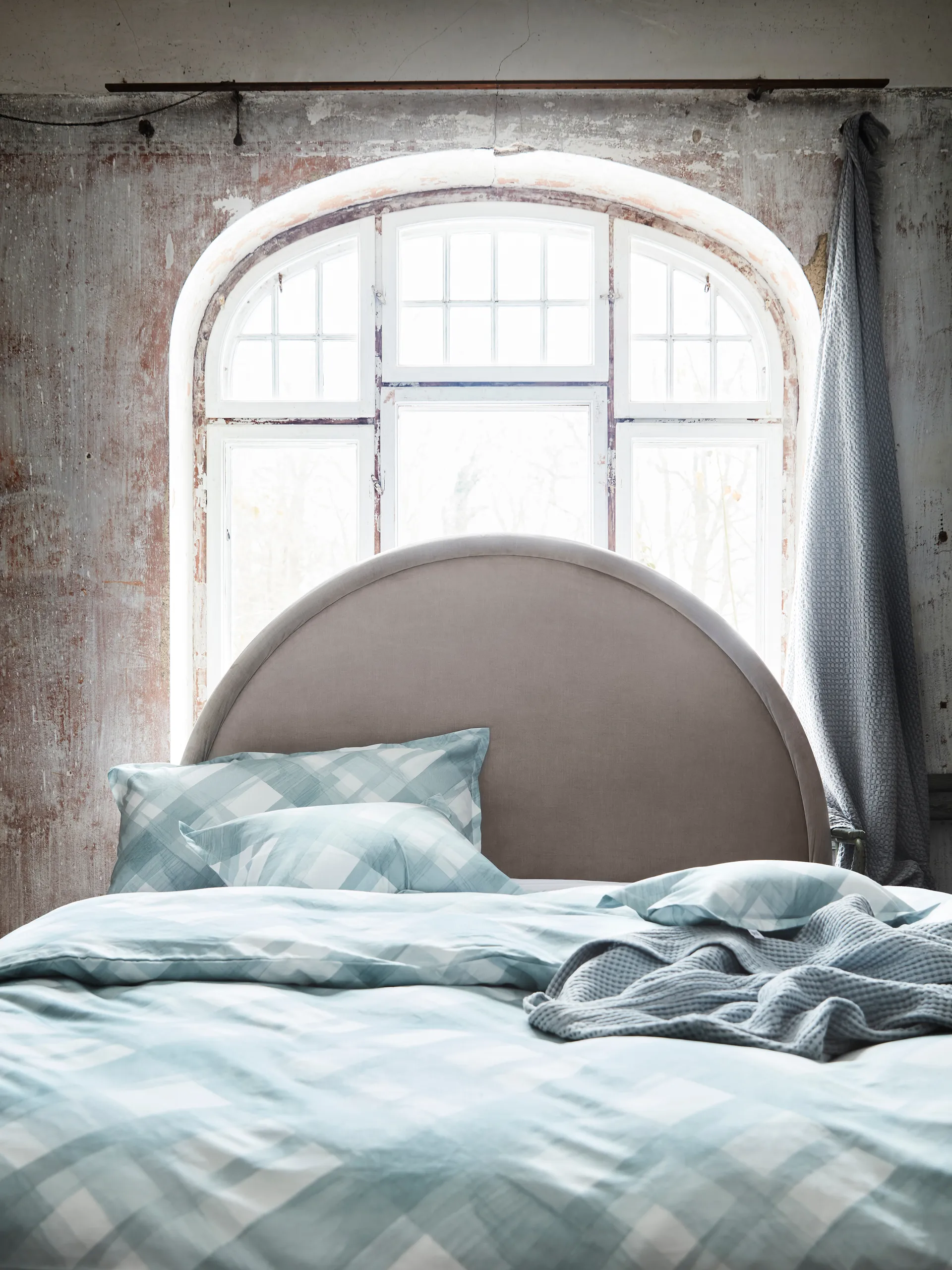 Housse de couette Spazzola, Aqua, 220x220 cm Mille Notti