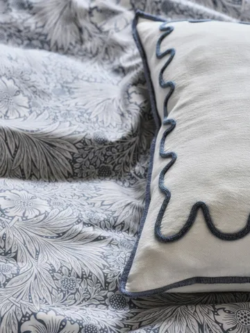 Housse de Coussin Cecina - Bleu, 50x50 cm - Mille Notti