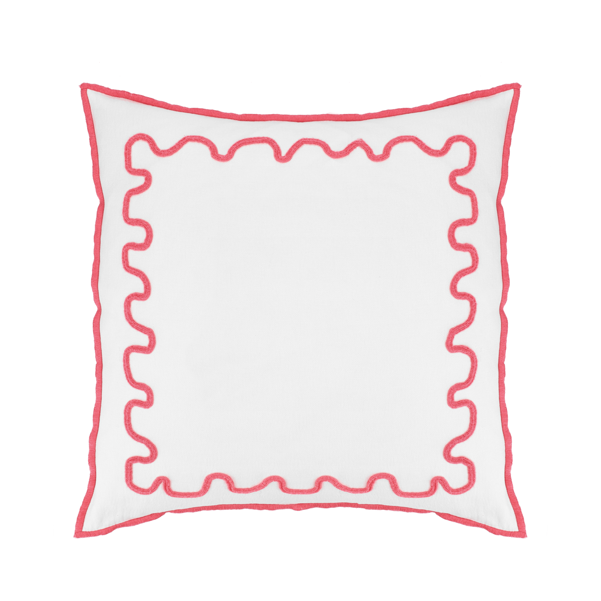 Mille Notti Housse de Coussin Cecina Rose, 50x50 cm