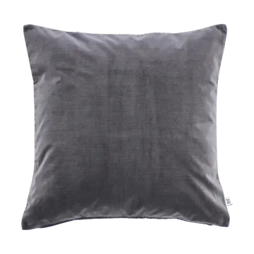 Housse de coussin Verona - Gris foncé, 50x50 cm - Mille Notti
