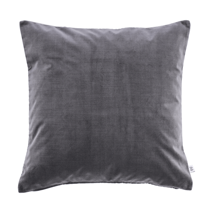 Housse de coussin Verona - Gris foncé, 50x50 cm - Mille Notti