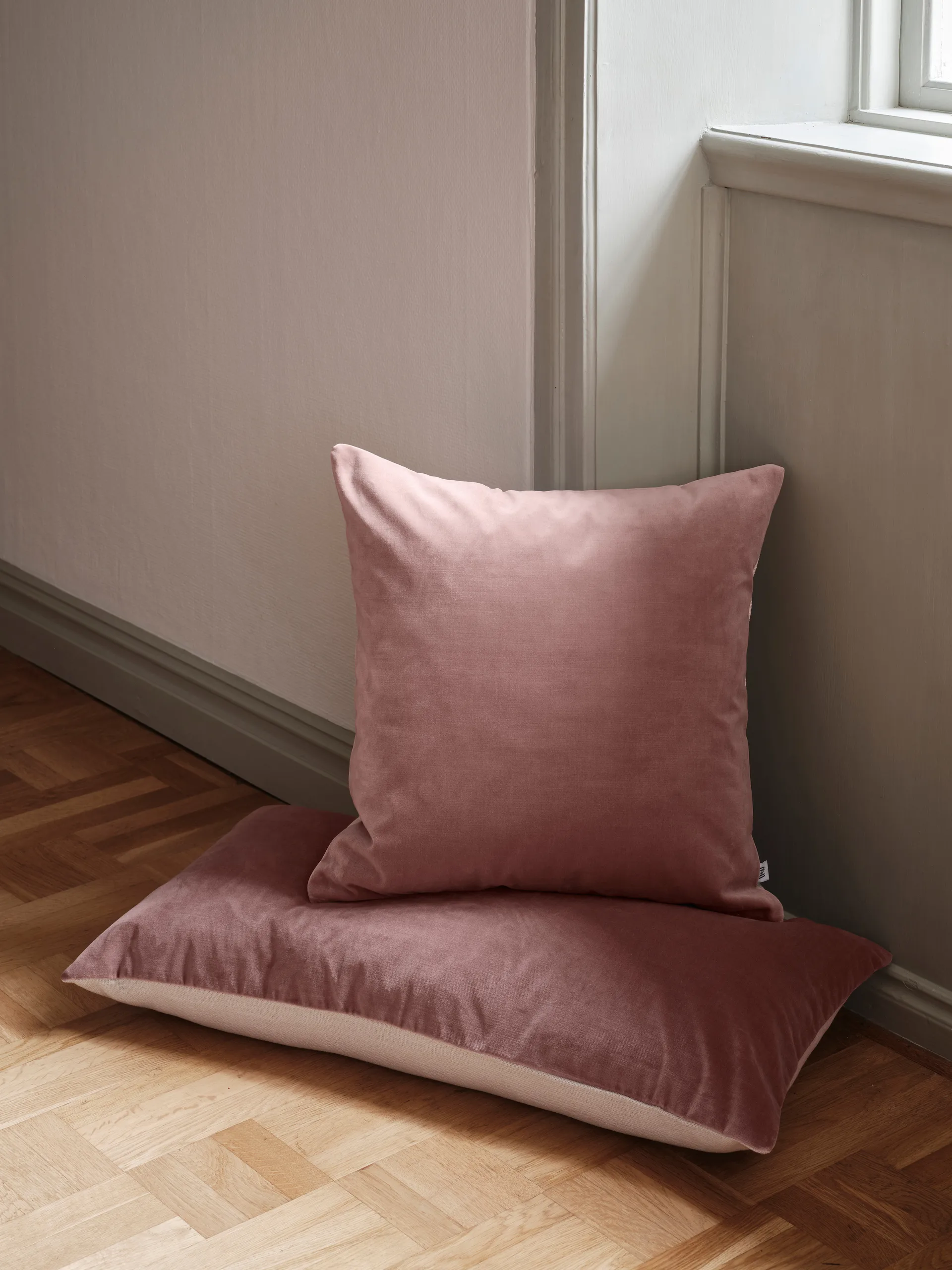 Housse de coussin Verona, Rose, 50x50 cm Mille Notti
