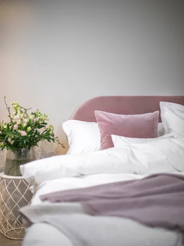 Housse de coussin Verona - Rose, 50x50 cm - Mille Notti
