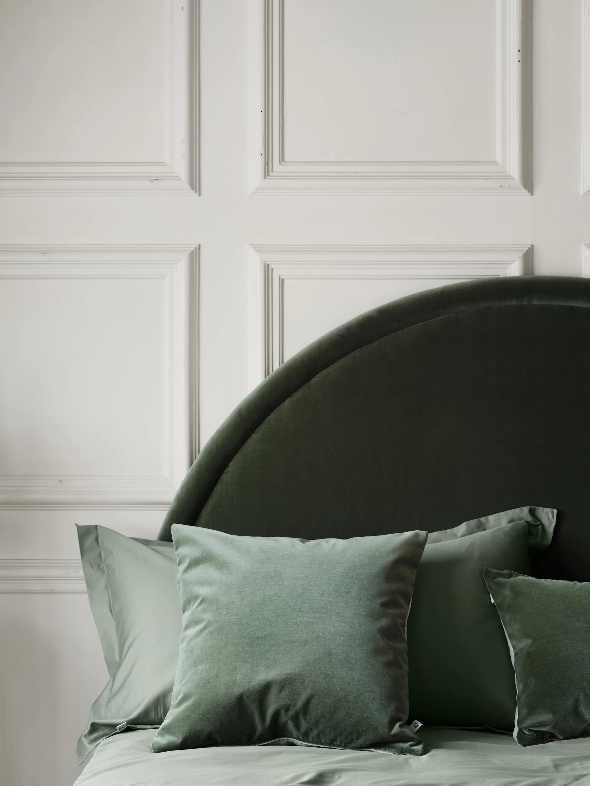 Housse de coussin Verona, Vert, 50x50 cm Mille Notti