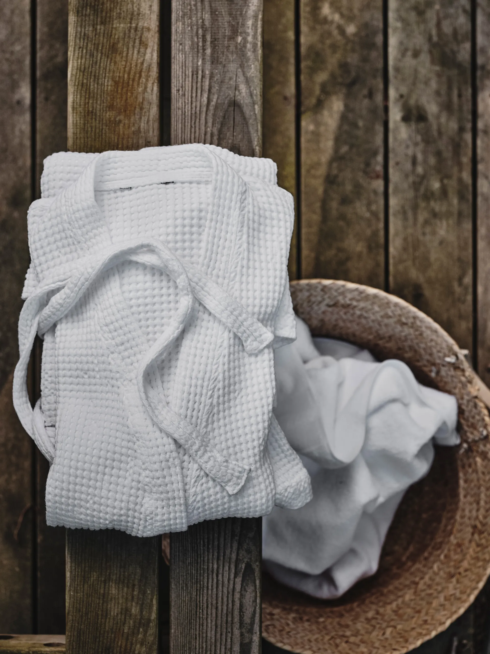 Peignoir Cialda EKO, Blanc, L-XL Mille Notti