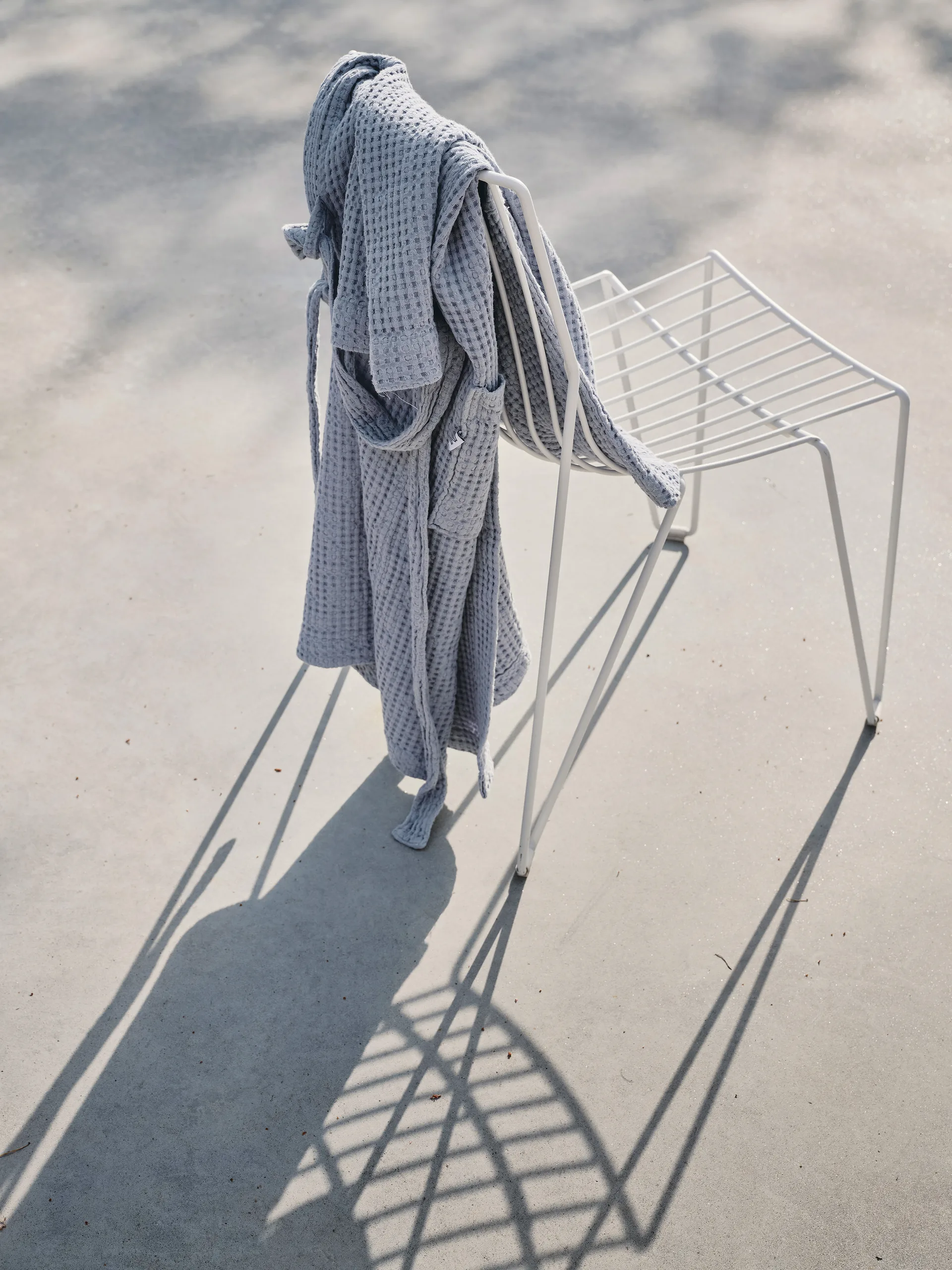 Peignoir Cialda EKO, Bleu clair, S-M Mille Notti