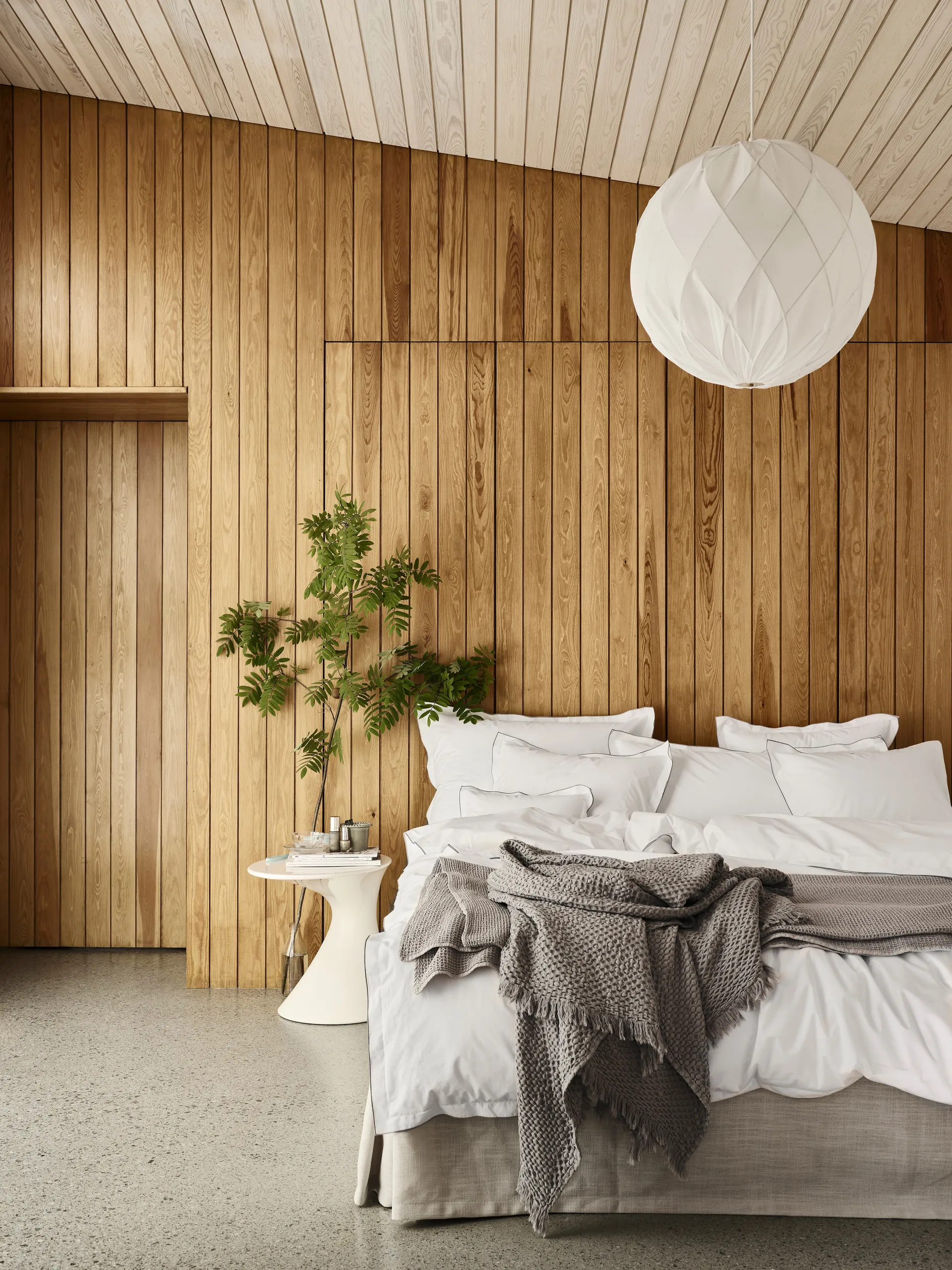 Plaid Mare, Gris, 150x220 cm Mille Notti