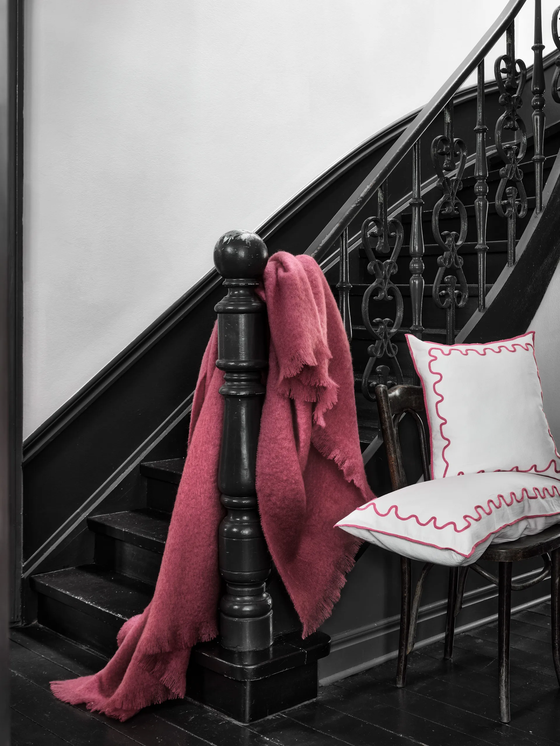 Plaid Senzo 140x200 cm, Rose Mille Notti