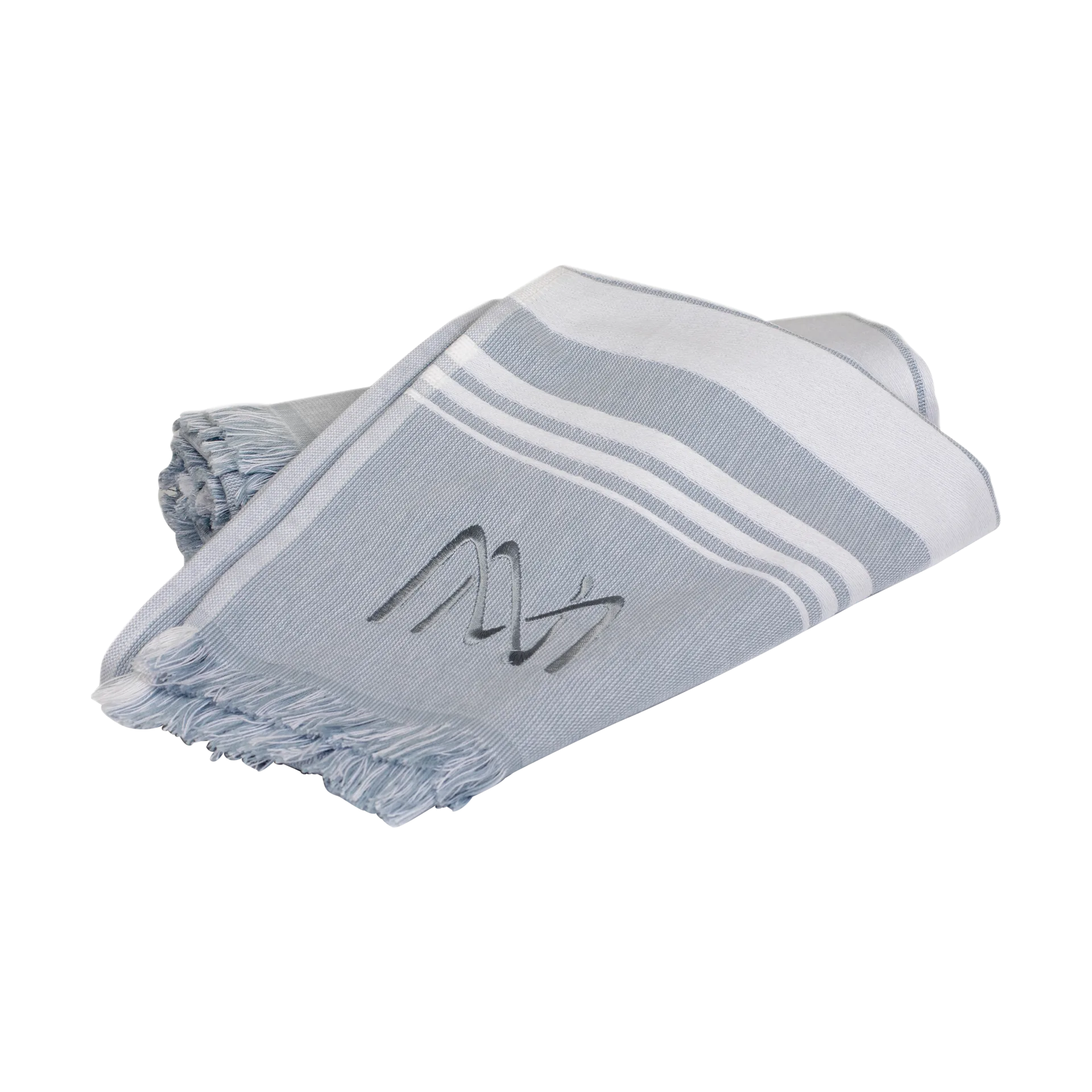 Serviette de plage Rapallo EKO, Bleu clair, 100x180 cm Mille Notti