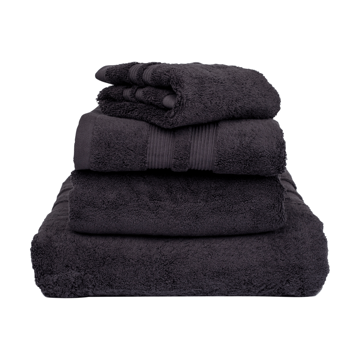 Mille Notti Serviette Fontana EKO Anthracite, 50x70 cm