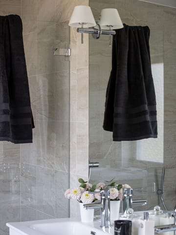 Serviette Fontana EKO - Anthracite, 50x70 cm - Mille Notti