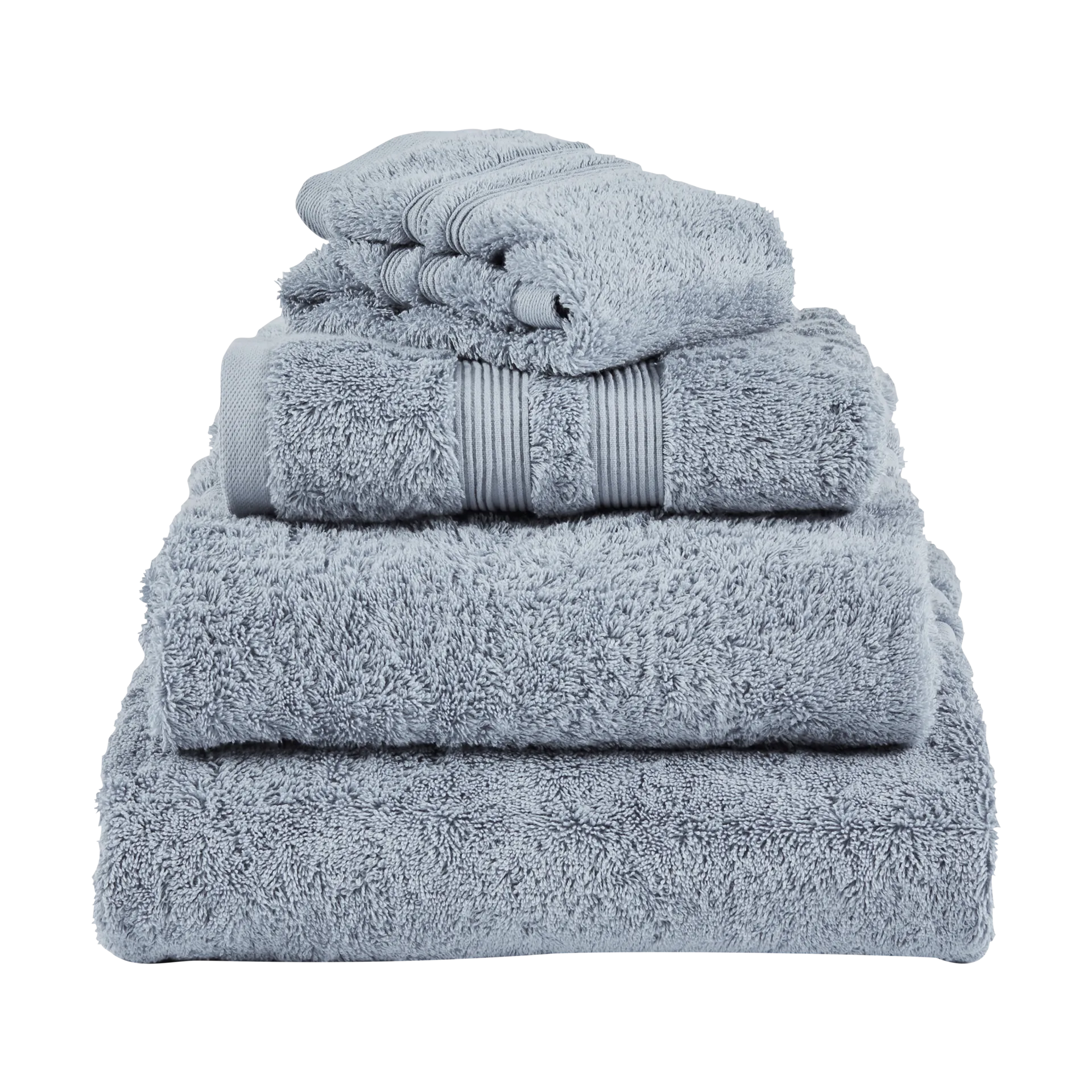 Serviette Fontana EKO, Bleu clair, 100x150 cm Mille Notti