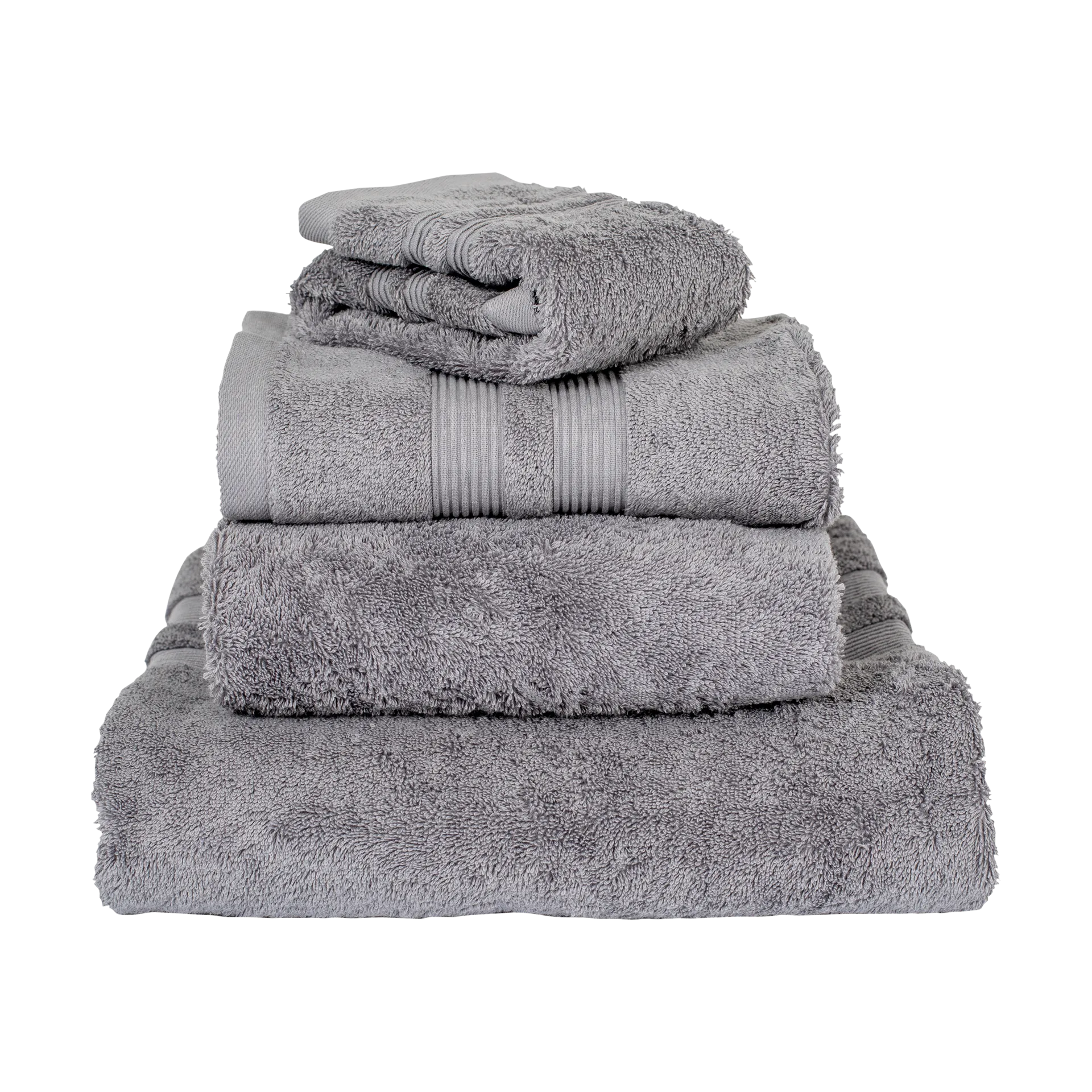Serviette Fontana EKO, Gris, 100x150 cm Mille Notti