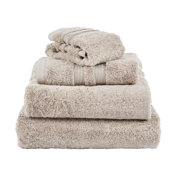 Serviette Fontana EKO - Marron clair, 50x70 cm - Mille Notti