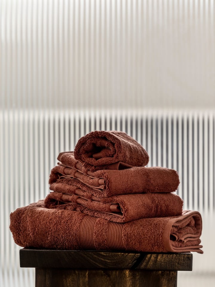 Serviette Fontana EKO, Rouille, 70x140 cm Mille Notti