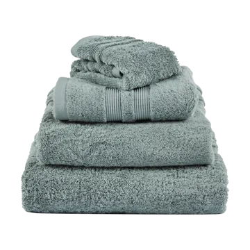 Serviette Fontana EKO - Vert-gris, 70x140 cm - Mille Notti