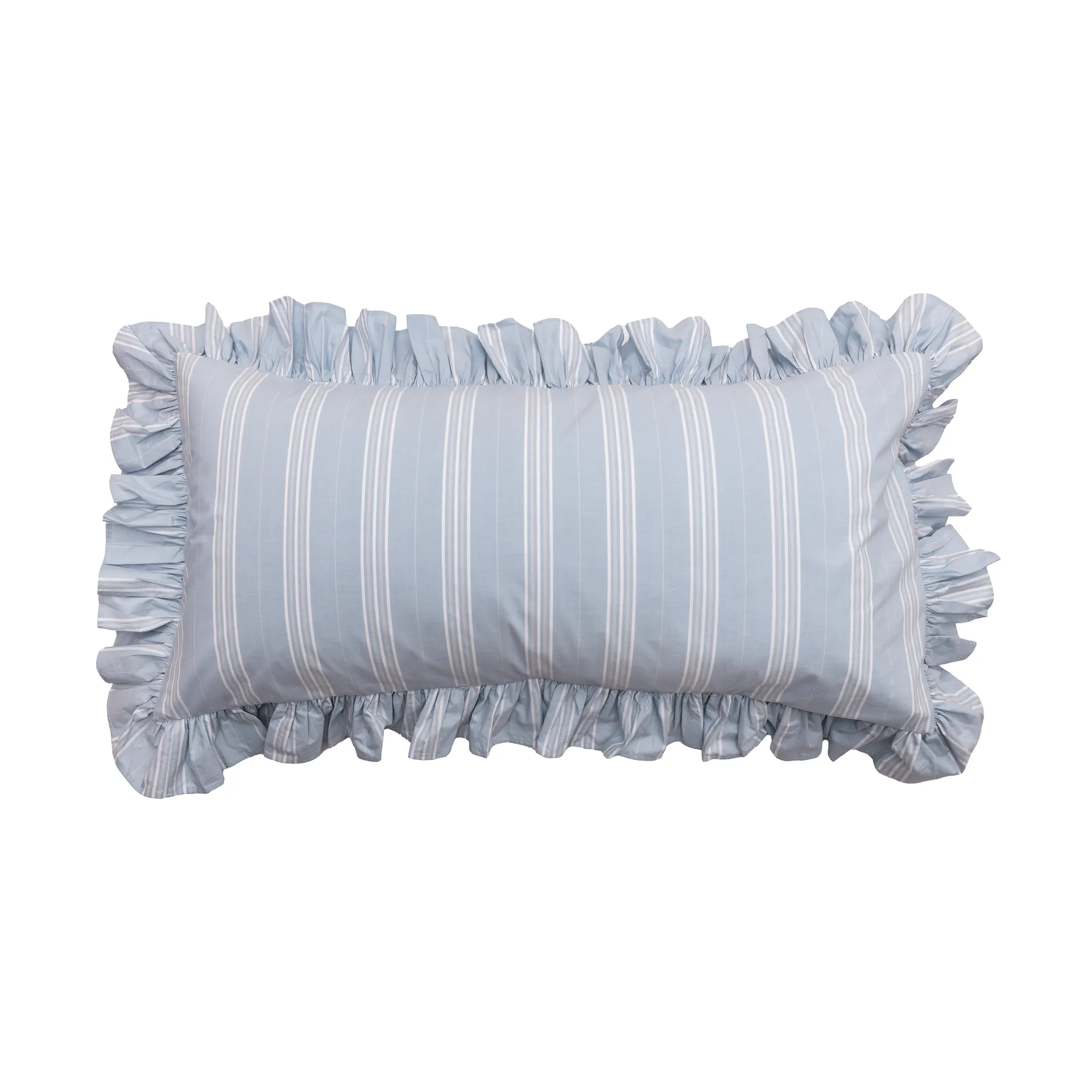 Taie d'oreiller Camicia Balza, Bleu clair, 50x90 cm Mille Notti