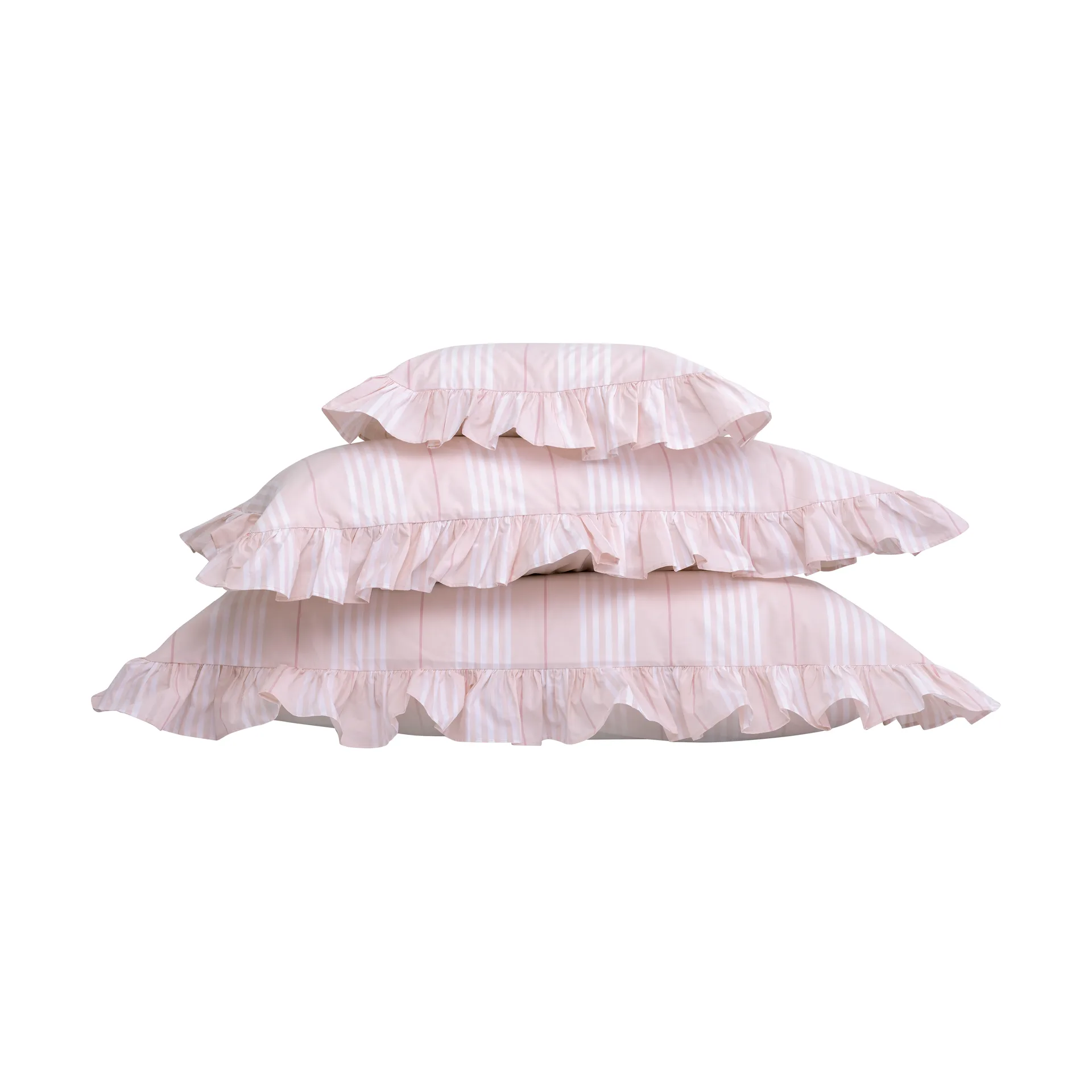 Taie d'oreiller Camicia Balza, Rose clair, 50x90 cm. Mille Notti