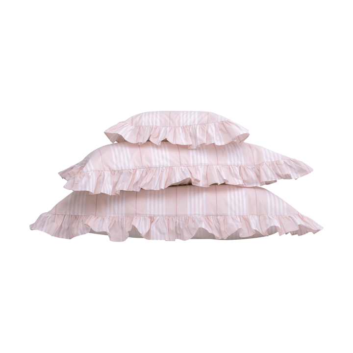 Taie d'oreiller Camicia Balza, Rose clair, 50x90 cm. Mille Notti