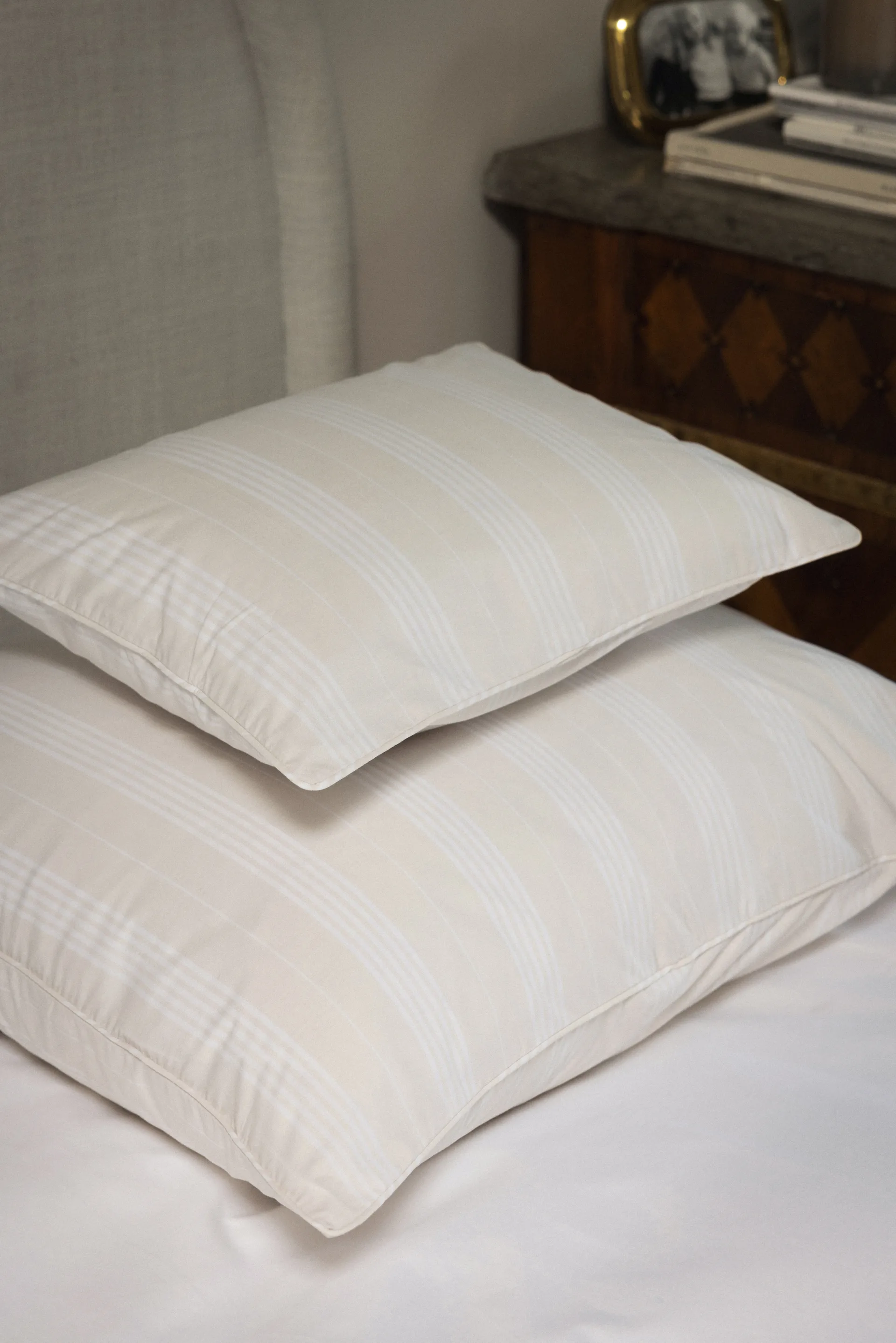 Taie d'oreiller Camicia, Beige, 50x60 cm Mille Notti