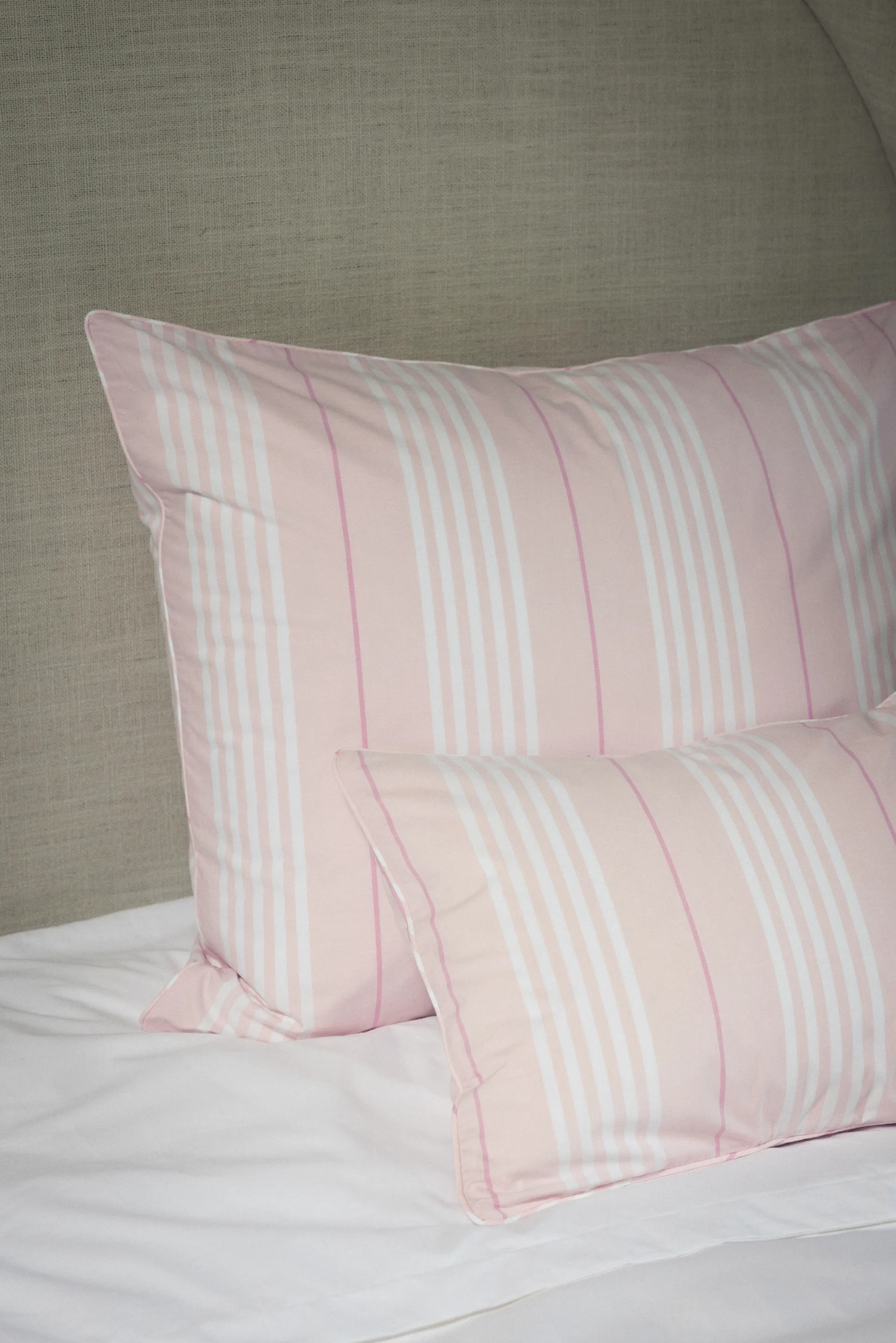 Taie d'oreiller Camicia, Rose clair, 50x60 cm Mille Notti