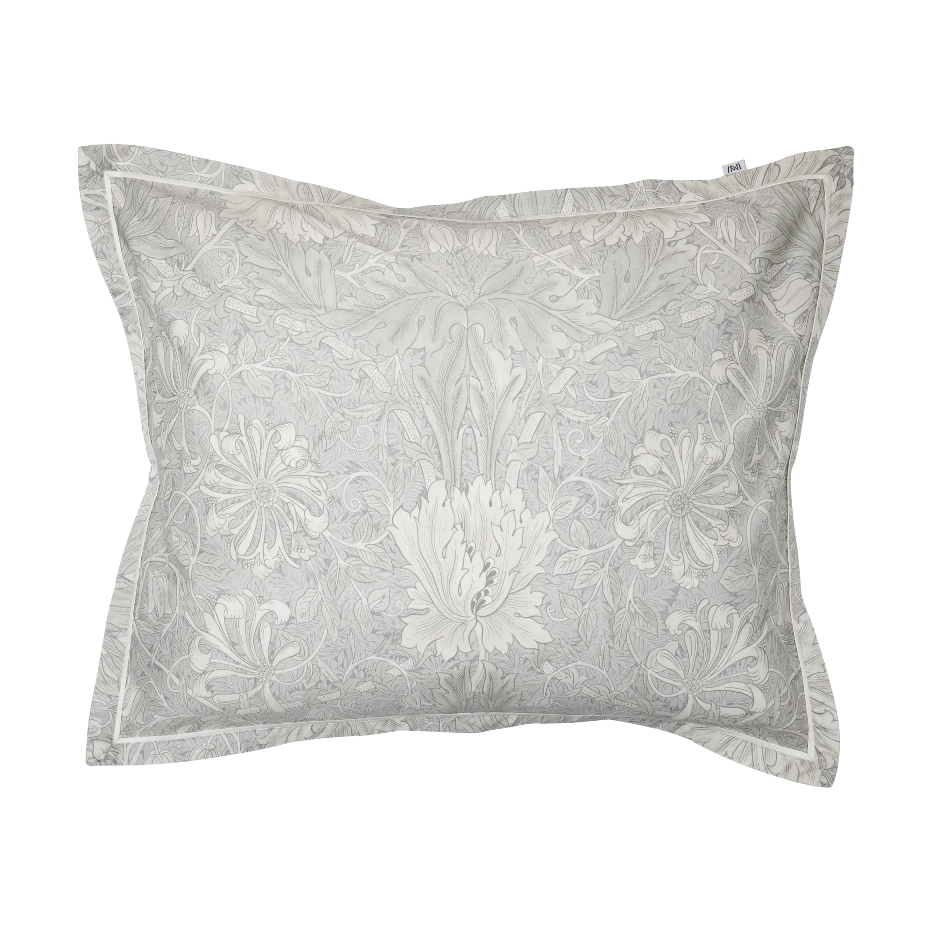 Taie d'oreiller Honeysuckle & Tulip, Gris, 50x60 cm Mille Notti