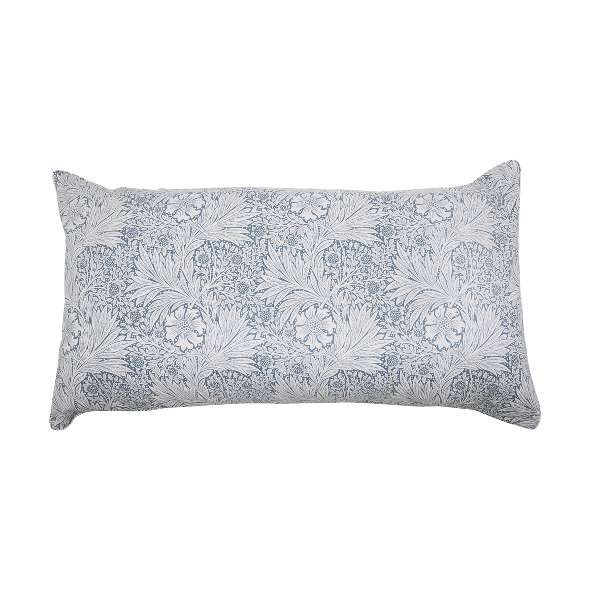Mille Notti Taie d'oreiller Morris & Co. Marigold Bleu, 50x90 cm