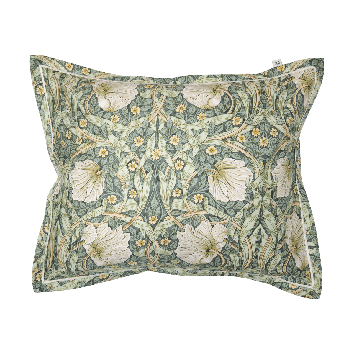 Mille Notti Taie d'oreiller Pimpernel Vert, 50x60 cm