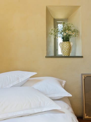 Taie d'oreiller Pousada Percale EKO - Blanc, 50x60 cm - Mille Notti