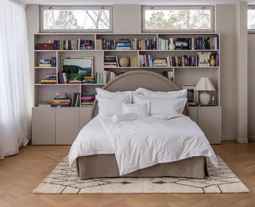 Taie d'oreiller Pousada Percale EKO - Blanc, 50x60 cm - Mille Notti