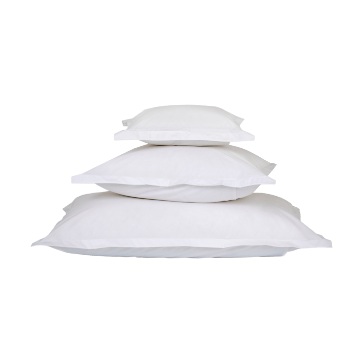 Taie d'oreiller Pousada Percale EKO - Blanc, 50x60 cm - Mille Notti