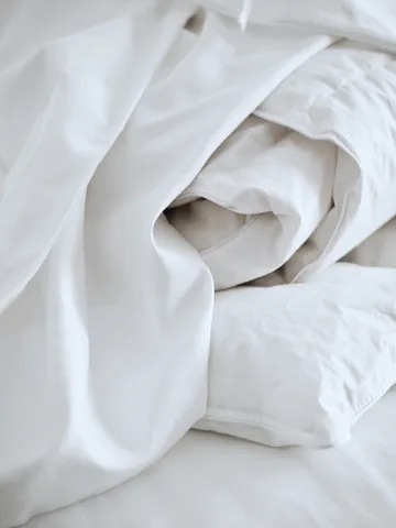 Taie d'oreiller Satina EKO - Blanc, 50x60 cm - Mille Notti
