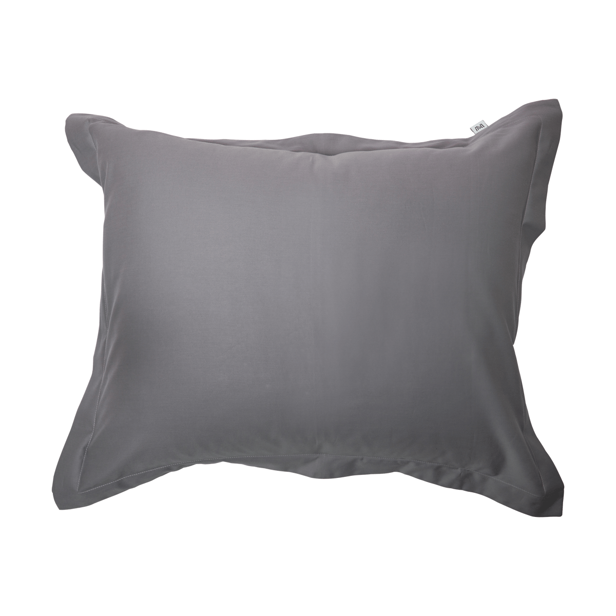 Mille Notti Taie d'oreiller Satina Gris, 50x60 cm | Design Scandinave | Taies d'oreiller | Gris