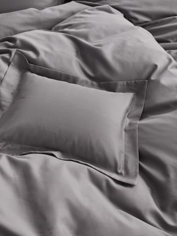 Taie d'oreiller Satina - Gris, 50x60 cm - Mille Notti