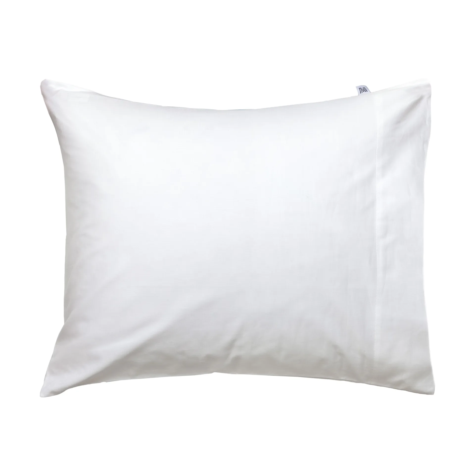 Taie d’oreiller Satina plain EKO, Blanc, 50x60 cm Mille Notti
