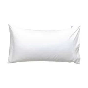 Taie d’oreiller Satina plain EKO - Blanc, 50x90 cm - Mille Notti