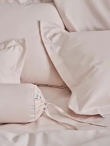 Taie d’oreiller Satina plain - Rose, 50x90 cm - Mille Notti