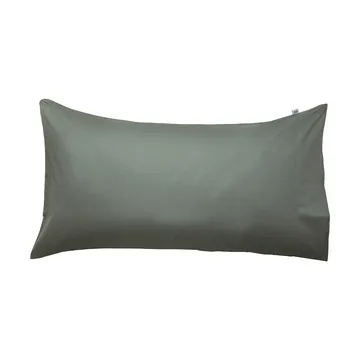 Taie d’oreiller Satina plain - Vert, 50x90 cm - Mille Notti