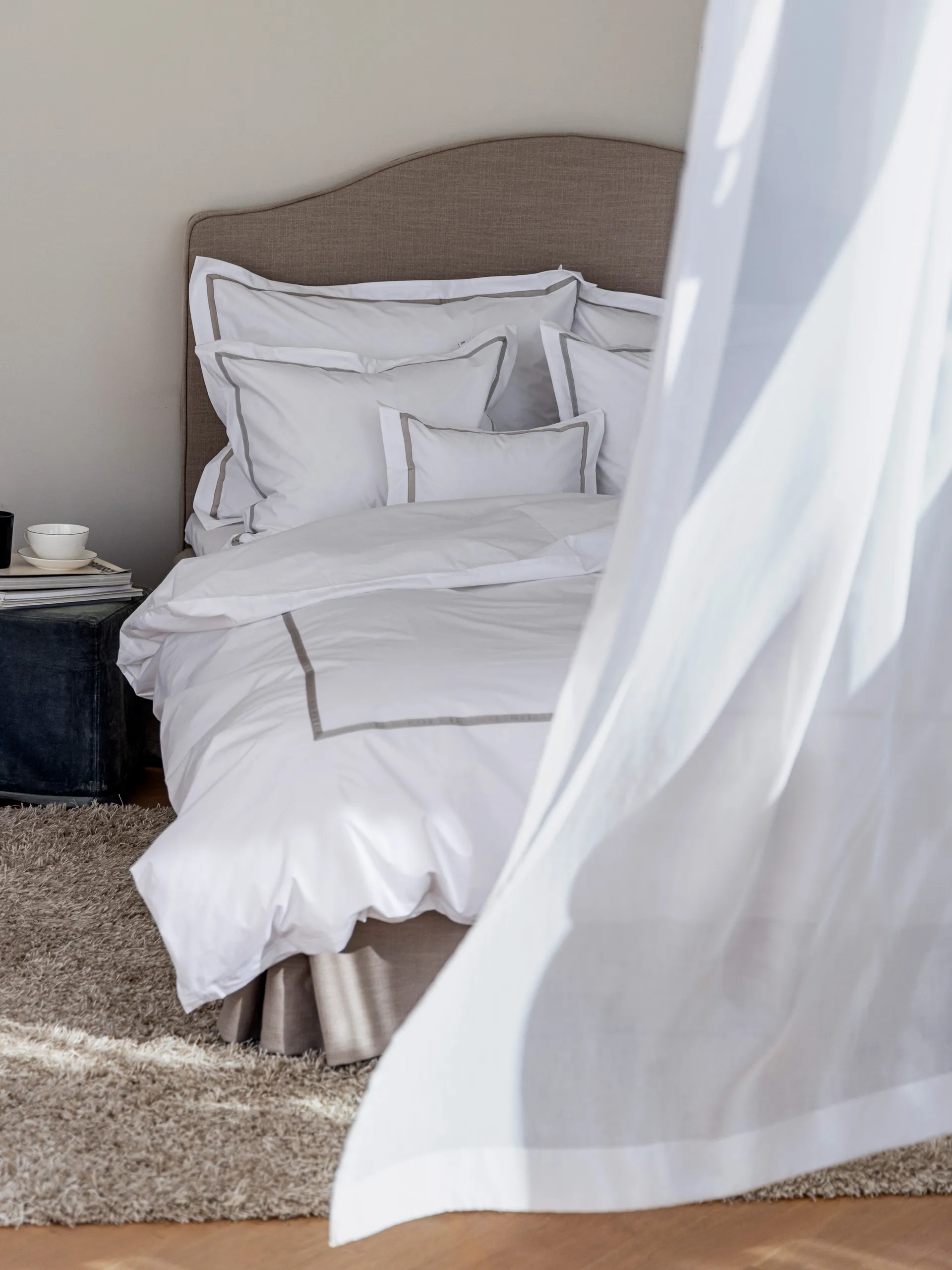 Taie d'oreiller Singolo EKO, Sable, 50x60 cm Mille Notti