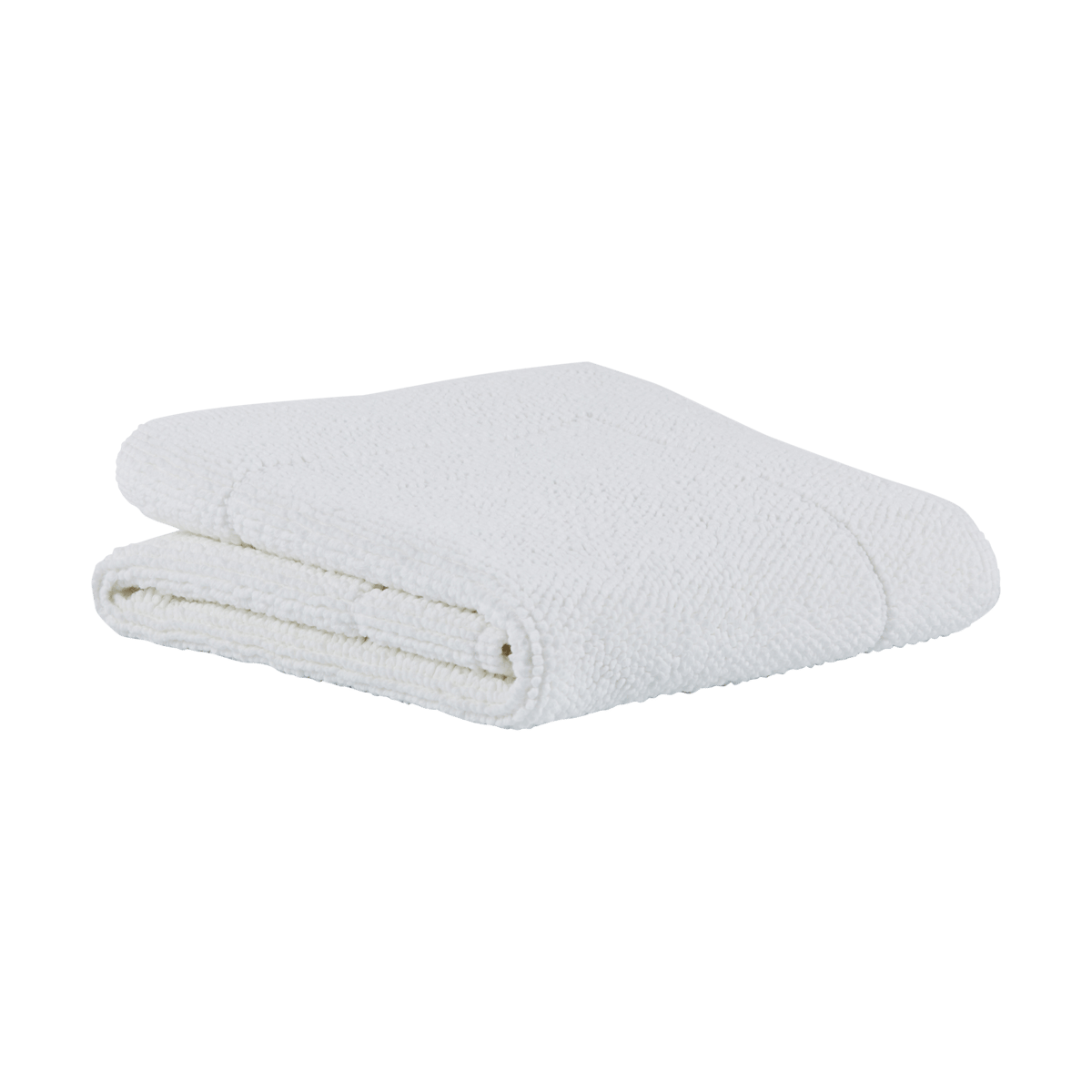 Mille Notti Tapis de salle de bain Portofino Blanc, 60x90 cm