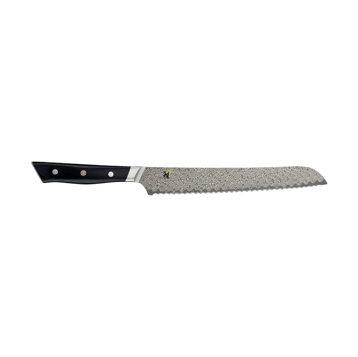 Couteau à pain Hibana 800DP 24 cm - Damaské noir - Miyabi