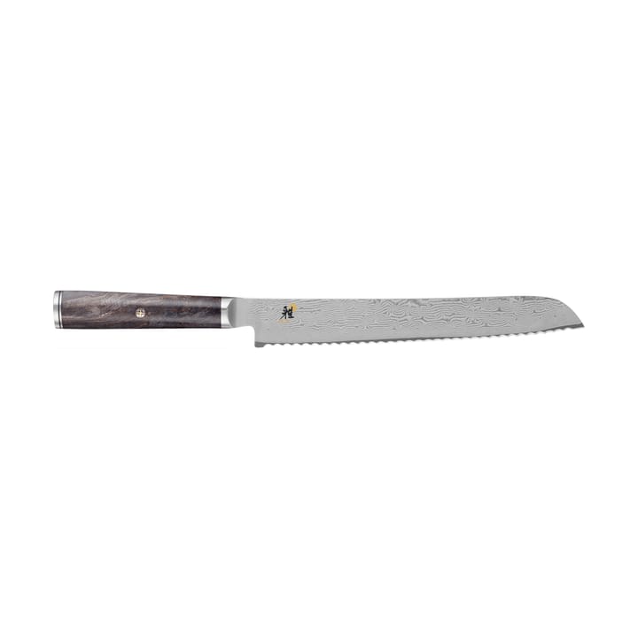 Couteau à pain Miyabi Black 5000MCD 67 23 cm - Damaské érable noir - Miyabi
