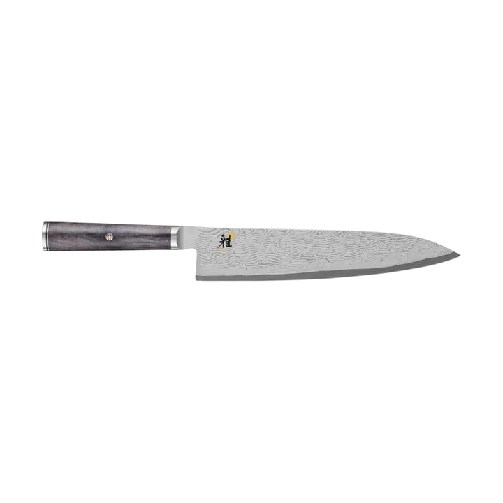 Couteau de chef gyutoh Black 5000MCD 67 24 cm - Damaské érable noir - Miyabi
