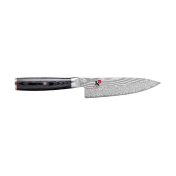 Couteau de chef gyutoh Raw 5000FCD 16 cm - Damaské noir - Miyabi