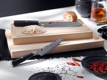Couteau de chef gyutoh Raw 5000FCD 20 cm - Damaské noir - Miyabi