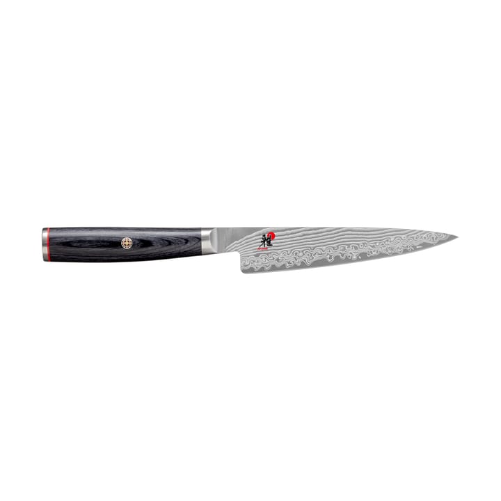 Couteau d’office Shotoh Raw 5000FCD 13 cm - Damaské noir - Miyabi