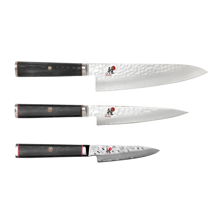 Lot de 3 couteaux Miyabi Mizu 5000MCT - Bois - Miyabi
